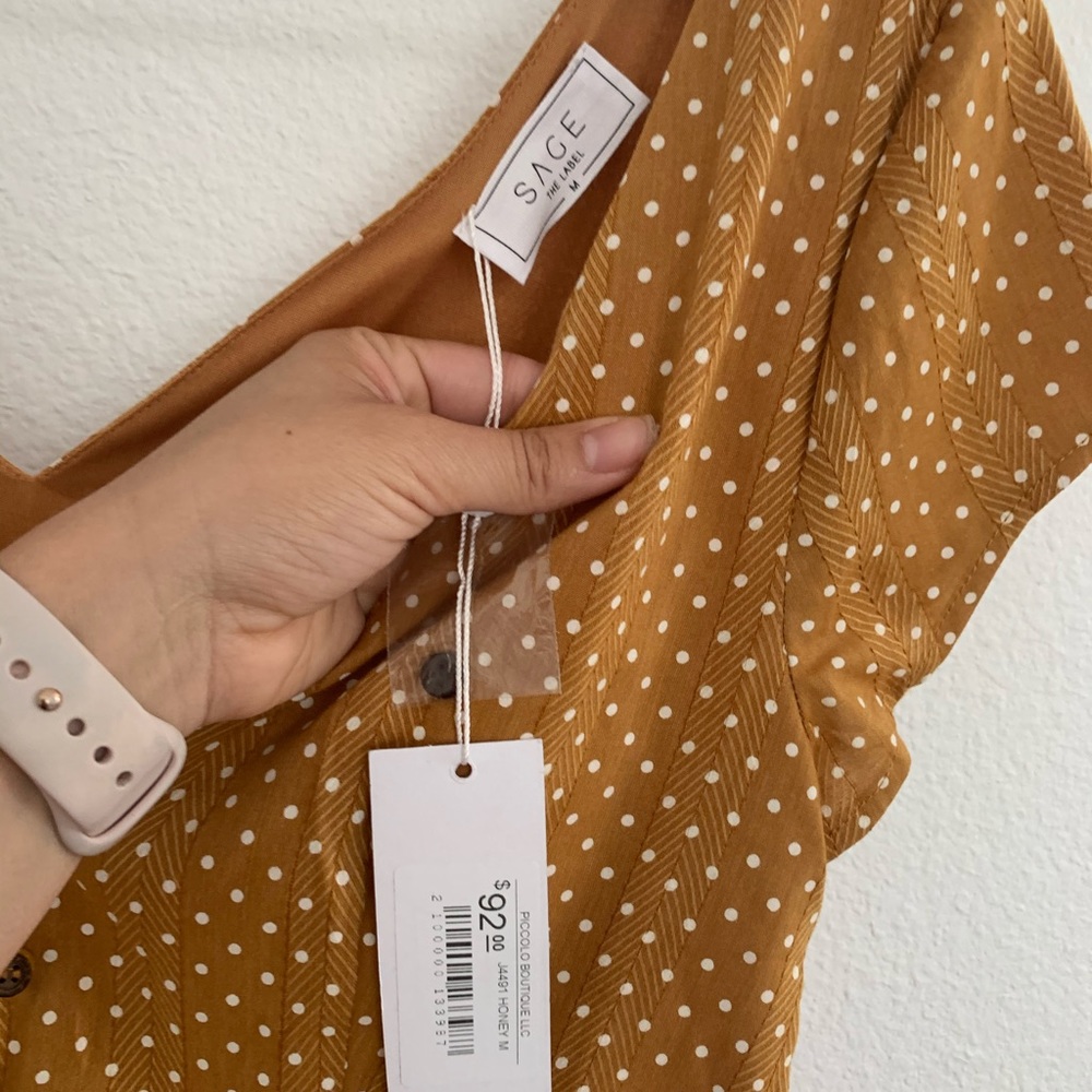 Sage the label jumpsuit size M